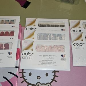 8 Sets, Color Street Nail Polish Strips